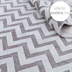 Tapete de Sala Pelo Baixo Egípcio com Relevo Esna Off White 250x300