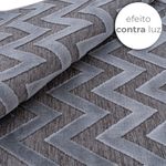 Tapete de Sala Pelo Baixo Egípcio com Relevo Esna Cinza 250x300