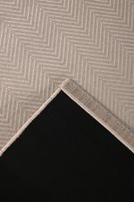 Tapete Sala 200x250 Sisal Sintetico Araçá Bege e Cinza