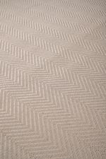 Tapete Sala 200x250 Sisal Sintetico Araçá Bege e Cinza