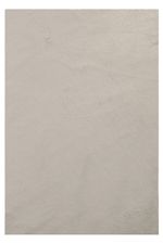 Tapete Peludo Ultra Macio com Antiderrapante Bege 230x300