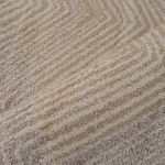 Tapete para Sala Grande Essenciais Chevron Nude 200x250