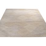 Tapete para Sala Grande Essenciais Chevron Nude 200x250
