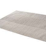 Tapete para Sala Grande Essenciais Lines Cinza e Nude 200x250