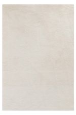 Tapete Peludo Ultra Macio com Antiderrapante Off White 230x300
