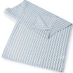 Manta Estilo Fralda Brisa para Bebês - Ondas Cinza