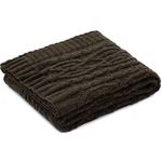 Manta Decorativa Tricot Casal 180x220cm Loren Kaki