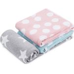 Manta Trico Bebe 75x100cm Loren - Azul