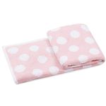 Manta Trico Bebe 75x100cm Loren - Rosa