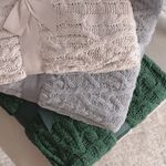 Manta Decorativa Tricot 127x152cm Loren Bege