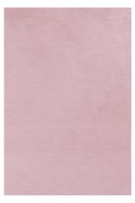 Tapete Peludo Ultra Macio com Antiderrapante Rosa 200x300