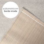 Tapete para Sala Grande Essenciais Liso Cinza 140x200