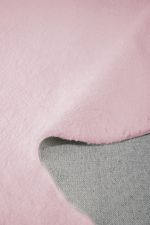 Tapete Peludo Ultra Macio com Antiderrapante Rosa 200x300