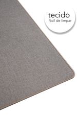 Tapete Para Cozinha Antiderrapante MultiUso 45x75cm - Bege