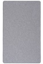 Tapete Para Cozinha Antiderrapante MultiUso 45x75cm - Prata
