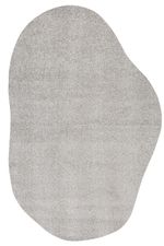 Tapete Organico 140x200 Liso Cinza 04