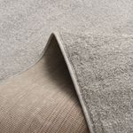 Tapete Organico 140x200 Liso Cinza 04