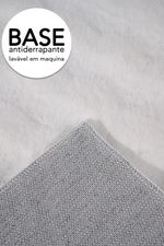 Tapete Pele de Coelho Livy Branco 60x120