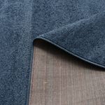 Tapete Organico 140x200 Liso Marinho 01