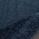 Tapete Organico 140x200 Liso Marinho 01