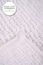 Tapete Banheiro Antiderrapante Luna 60x90 Branco