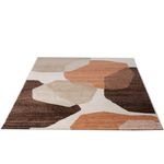 Tapete para Sala Essenciais Organico Pedras Terracota 140x200
