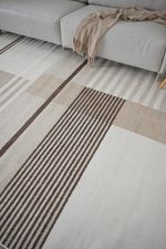 Tapete para Sala Essenciais Geo Bege 200x250