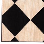 Tapete para Sala Grande de Veludo com Antiderrapante - Square 250x300