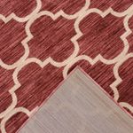 Tapete para Sala Grande de Veludo com Antiderrapante - Fontvieille Rose 250x350