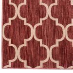 Tapete para Sala Grande de Veludo com Antiderrapante - Fontvieille Rose 250x350