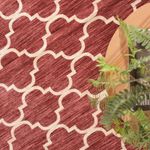 Tapete para Sala Grande de Veludo com Antiderrapante - Fontvieille Rose 250x350