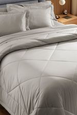 Kit Colcha Queen 100% Bambu 300 Fios Luxo Fendi