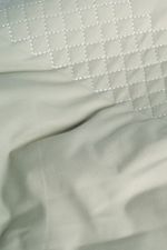Kit Colcha Casal Essence 230 Fios Matelado Dupla Face 100% Algodão - Verde Pistache