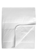 Kit Colcha King Essence 230 Fios Matelado Dupla Face 100% Algodão - Branco
