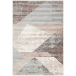 Tapete para Sala Pako Estonado Bege e Off White 240x300
