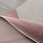 Tapete Organico Sala e Quarto Unique Rose e Cinza 140x200