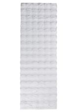 Tapete Pele de Coelho Livy Branco 60x180