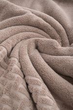Jogo de Toalha Banhão 500g 4 peças Super Soft Zero Twist Greco - Bege