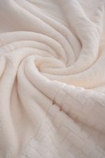 Jogo de Toalha Banhão 500g 4 peças Super Soft Zero Twist Greco - Branco e Marfim