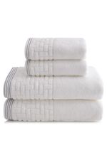 Jogo de Toalha Banhão 500g 4 peças Super Soft Zero Twist Greco - Branco