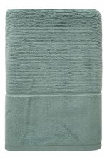 Jogo de Toalha Banho 500g 4 peças Super Soft Zero Twist Frapê - Branco e Verde