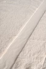 Jogo de Toalha Banho 500g 4 peças Super Soft Zero Twist - Bege