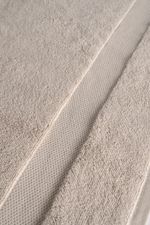 Jogo de Toalha Banhão 500g 4 peças Super Soft Zero Twist - Taupe