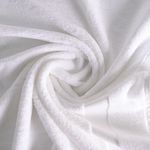 Jogo de Toalha Banhão 500g 4 peças Super Soft Zero Twist - Branco
