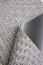 Tapete Passadeira PVC Antiderrapante Palha Cinza Claro 65x180