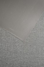 Tapete Passadeira PVC Antiderrapante Palha Cinza Escuro 65x150