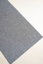 Tapete Passadeira PVC Antiderrapante Palha Cinza Chumbo 65x290
