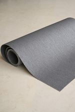 Tapete Passadeira PVC Antiderrapante Cotele Cinza 65x400