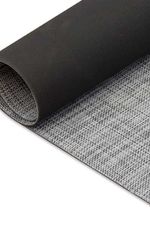 Tapete Passadeira PVC Antiderrapante Prata 70x220