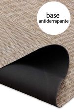 Tapete Passadeira PVC Antiderrapante Bege 70x450